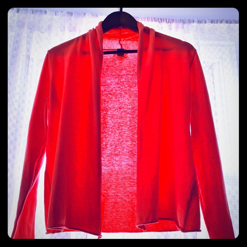 Old Navy coral cardigan